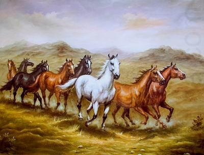 unknow artist Horses 014 china oil painting image